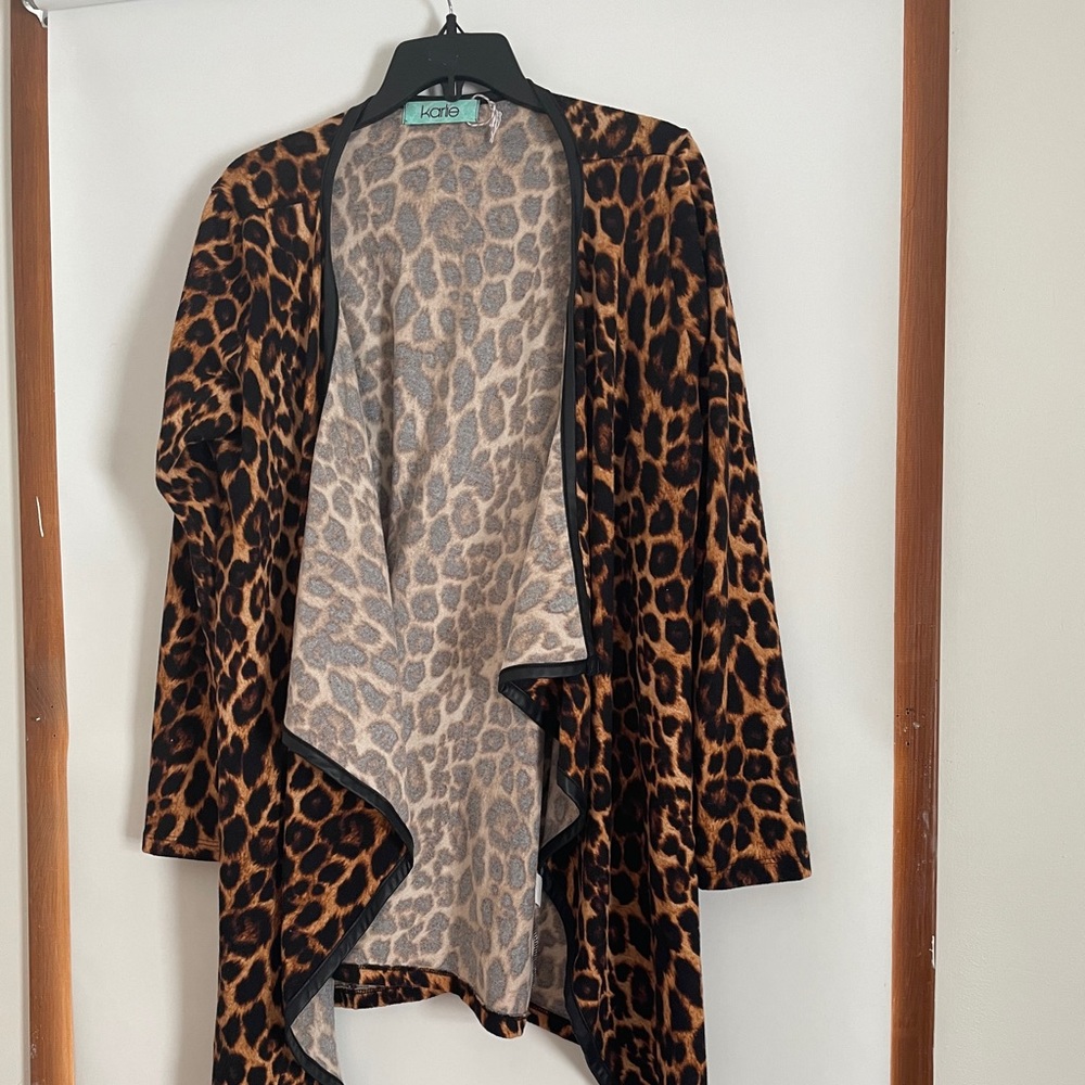 Open cardigan